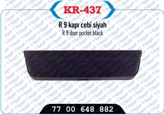 KAYA KR-437 Kapi Cebi Siyah R9 R11
